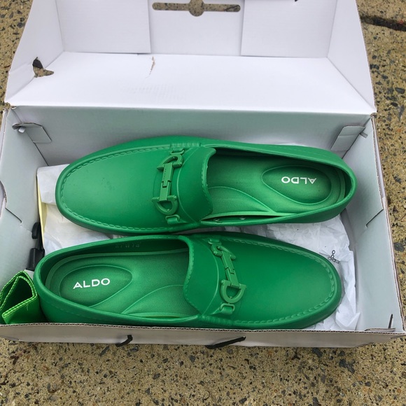 Aldo Shoes | Aldo Green Loafers | Color: Green | Size: 11 | Cameronj11904's Closet